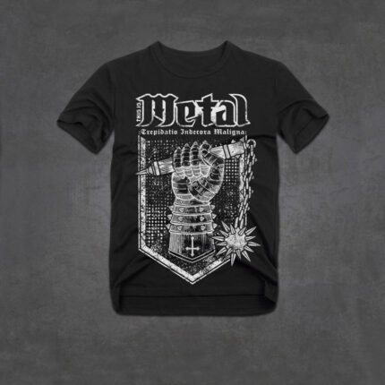 Camiseta T-Shirt This Is Metal Negra "Trepidatio Indecora Maligna"