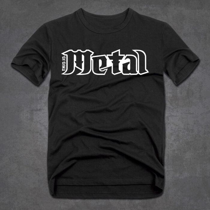 1 Cami Logo Negra This Is Metal