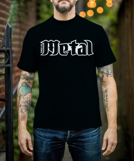 This Is Metal Camiseta Logo Hombre