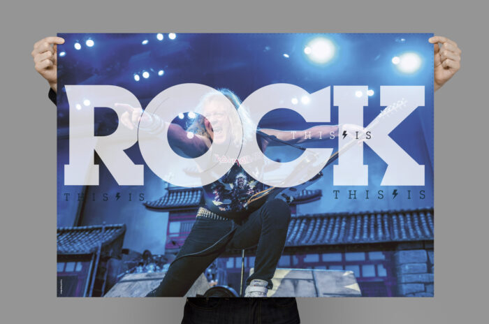 This Is ROCK Especial 024 Iron Maiden Barcelona Poster Jannick
