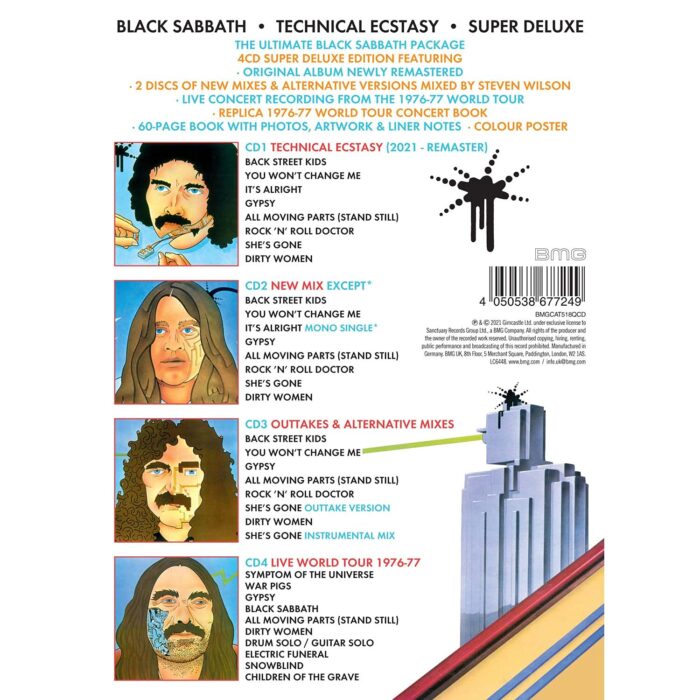 Black sabbath technical ecstasy 1
