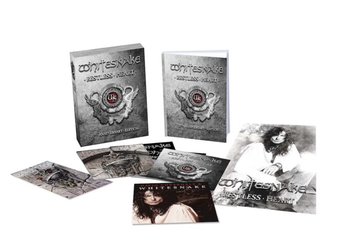Whitesnake 'restless heart' 25th anniversary box set edición 4 cd + dvd