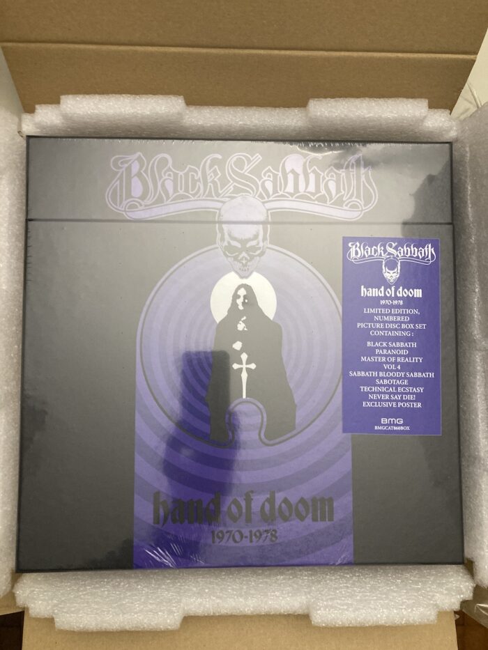 Black Sabbath Hand Of Doom 1970 1978 (8 Lp Vinilo) Box